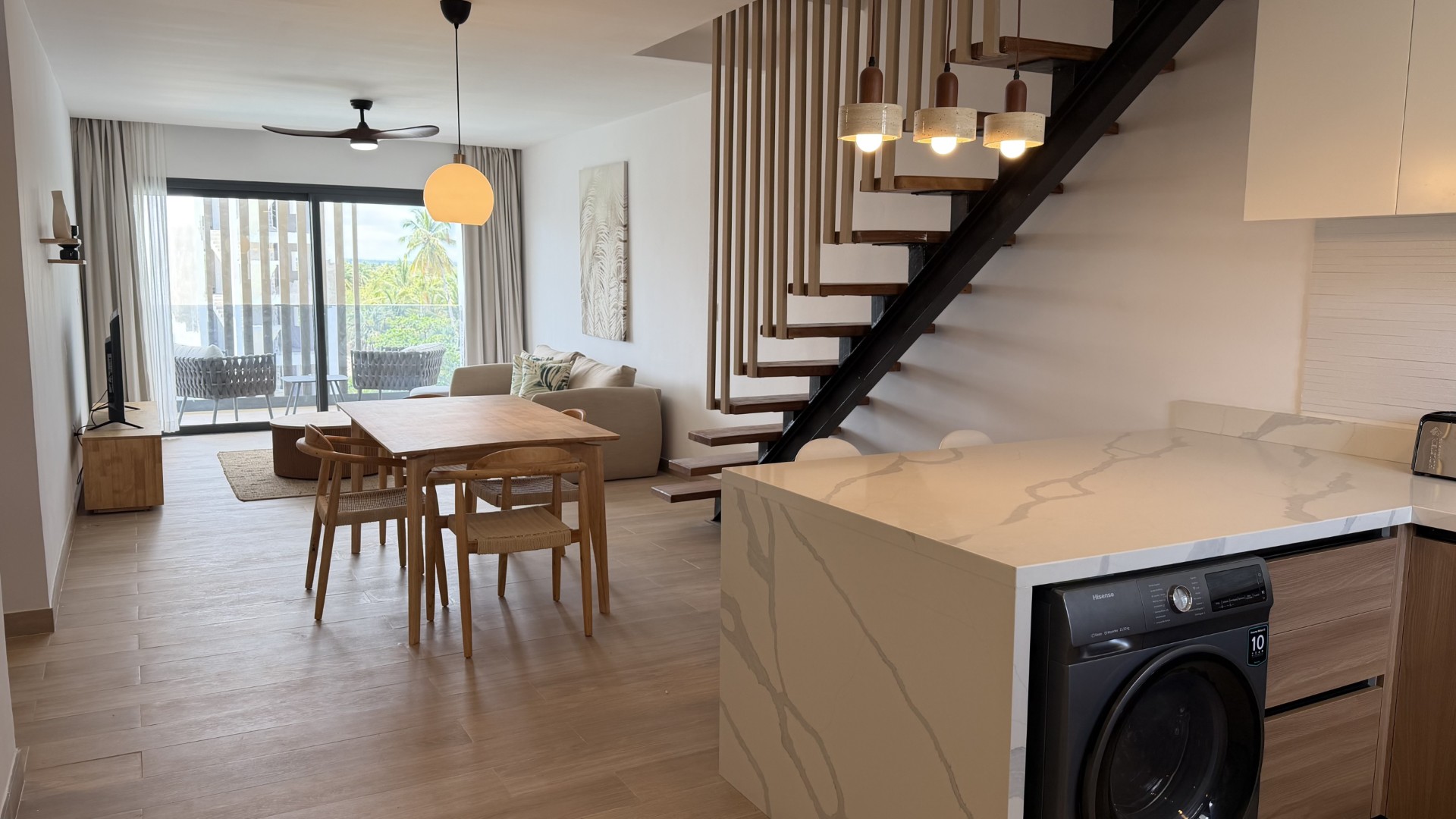 Apartamento 3 habitaciones 3 Baños 208 m2 con Rooftop y Jacuzzi